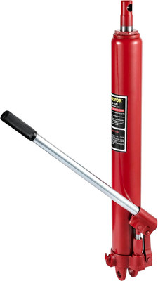 Hydraulic Long Ram Jack, 8 Tons/17363 Lbs Capacity, with Single Piston Pu