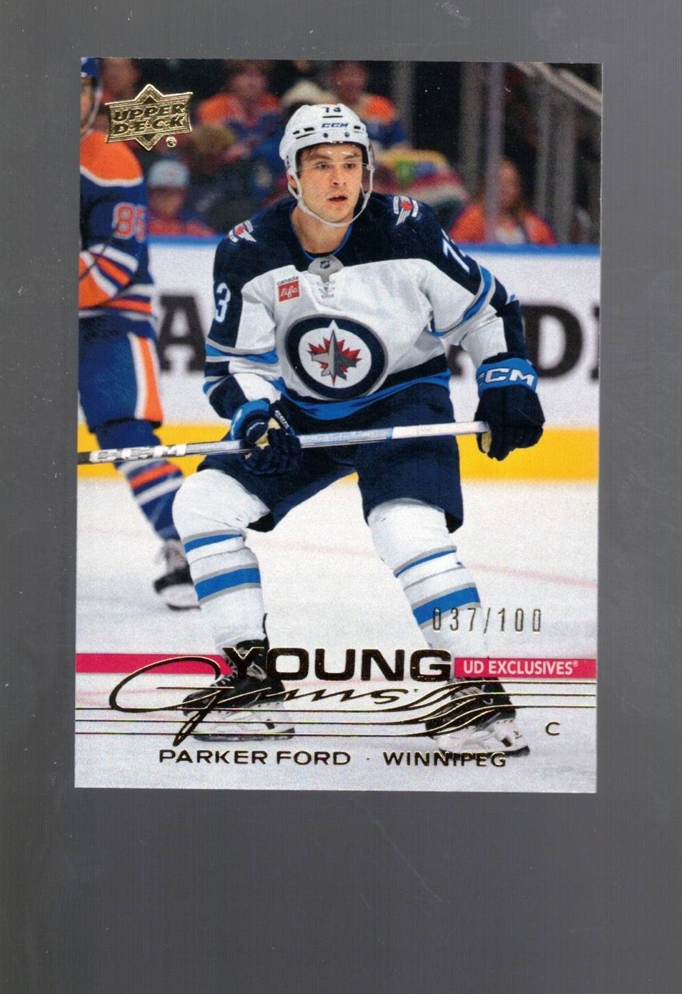 2025-26 Upper Deck Series 1 Young Guns Exclusives #246 Parker Ford 37/100