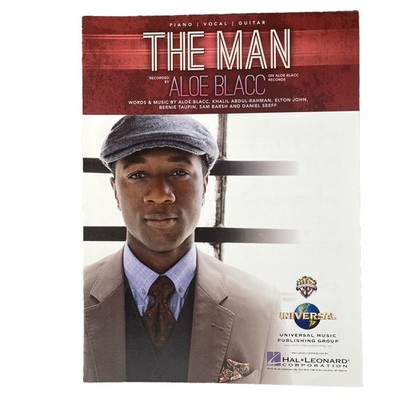 Man, The Sheet Music Piano Vocal Guitar Aloe Blacc New Hal Leonard