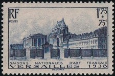 France 1938 Château de Versailles 379 Neuf ** Sans Charnière