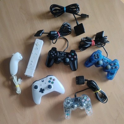 Lot of Controllers- Parts Or Repair/tested - Xbox, PlayStation, Etc.