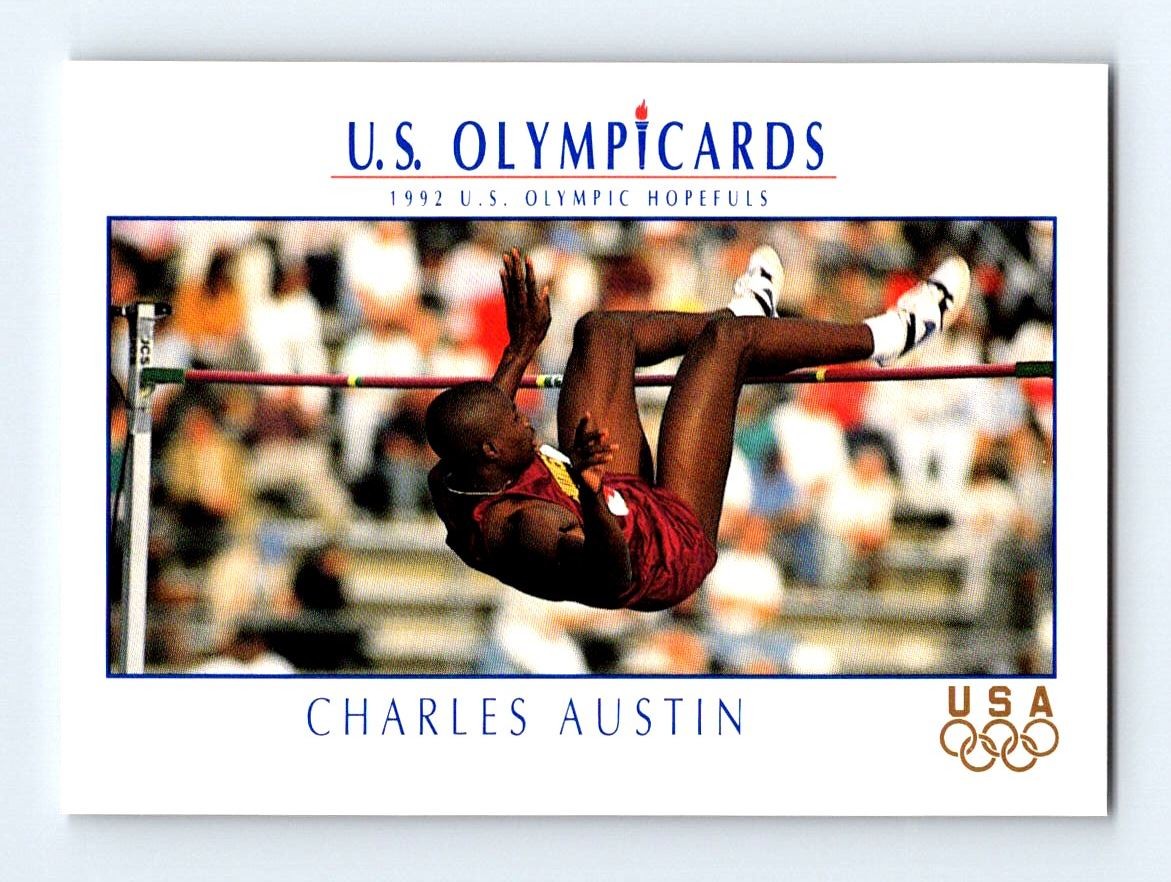 #85 1992 Impel Olympicards Charles Austin