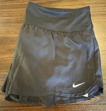 Nike Black Women s Swim Shorts Medium with Zi...
