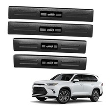 Scratch Resistant Door Sill Protector ABS for Grand Highlander Include