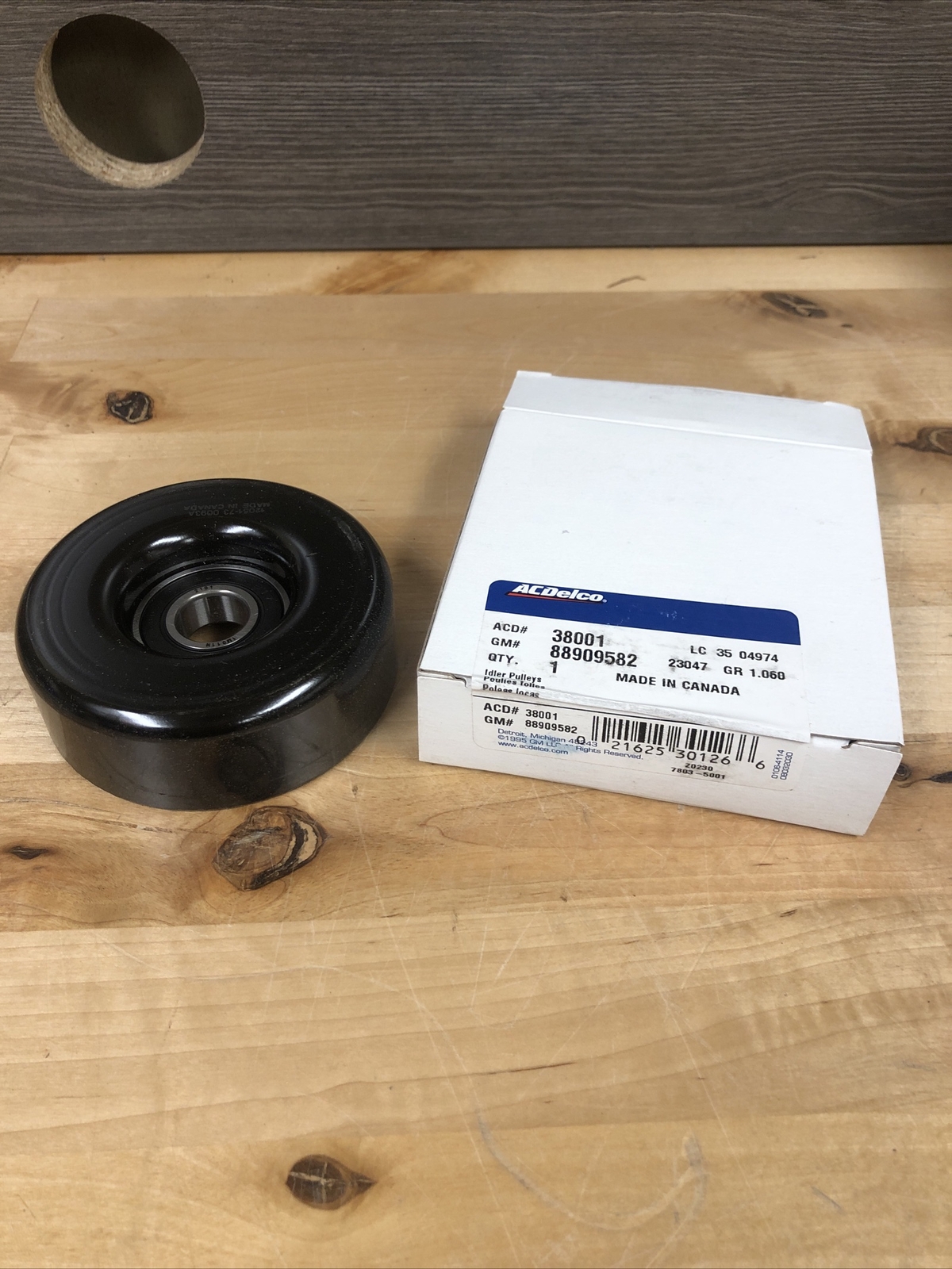 Belt Tensioner Assembly-Drive Belt Idler Pulley ACDelco 38001 for 