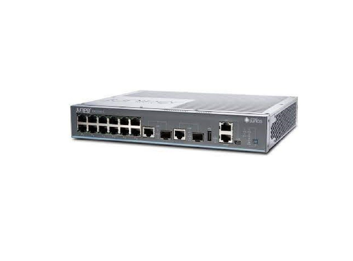 Juniper EX2200-C-12T-2G 12 Port L3 EX2200-C Compact Fanless Switch 