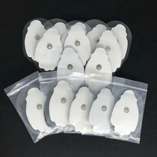10 20 or 50 Snap On Replacement Pads Electrode Pads For Ten Unit Pulse Massager