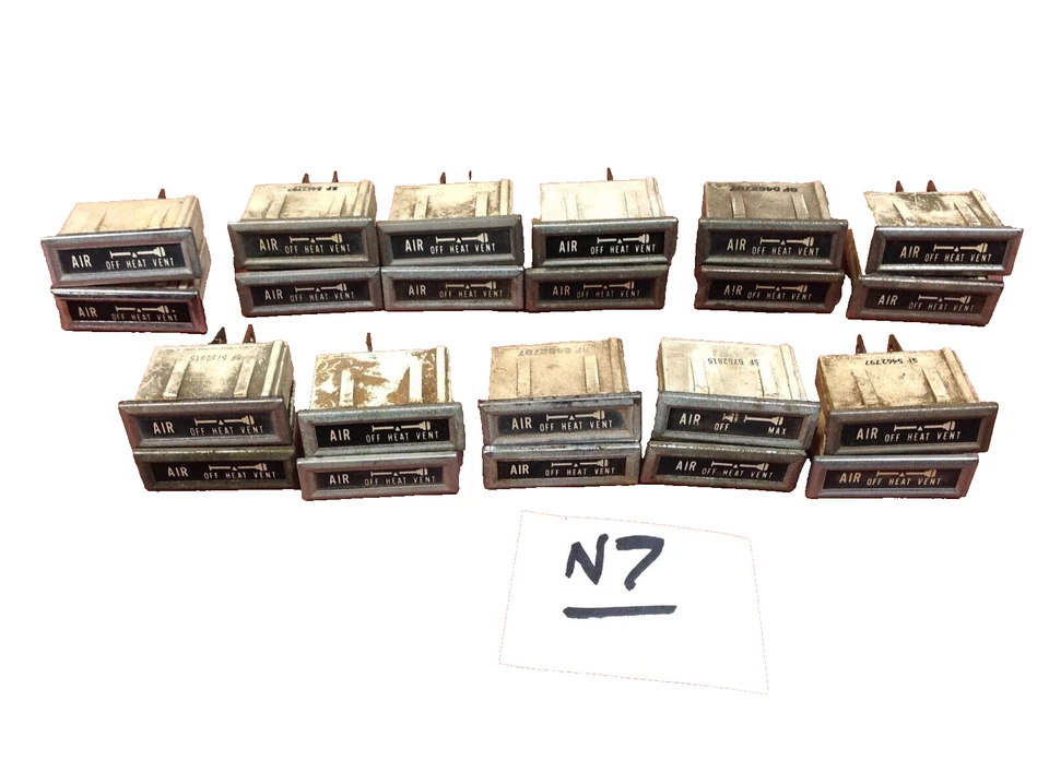 Jeep CJ tablero indicador lámpara luz CJ5 CJ7 CJ8 calibre panel aire ventilación calor funciona! Foto 2 de 2