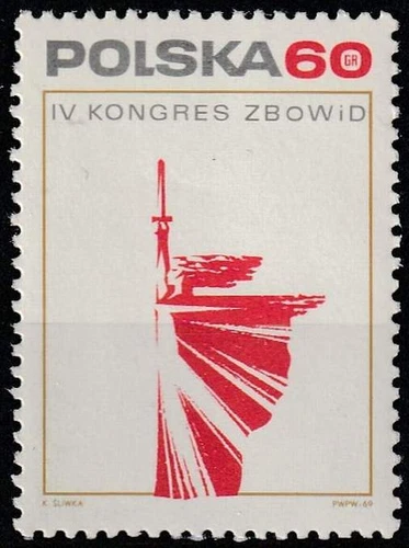 Polen postfris 1969 MNH 1949 - Kongres Vrijheidstrijders