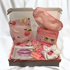 Pink Pamper Hamper Skincare Giftset Beauty Box Birthday Facemask Spa Kit Girl