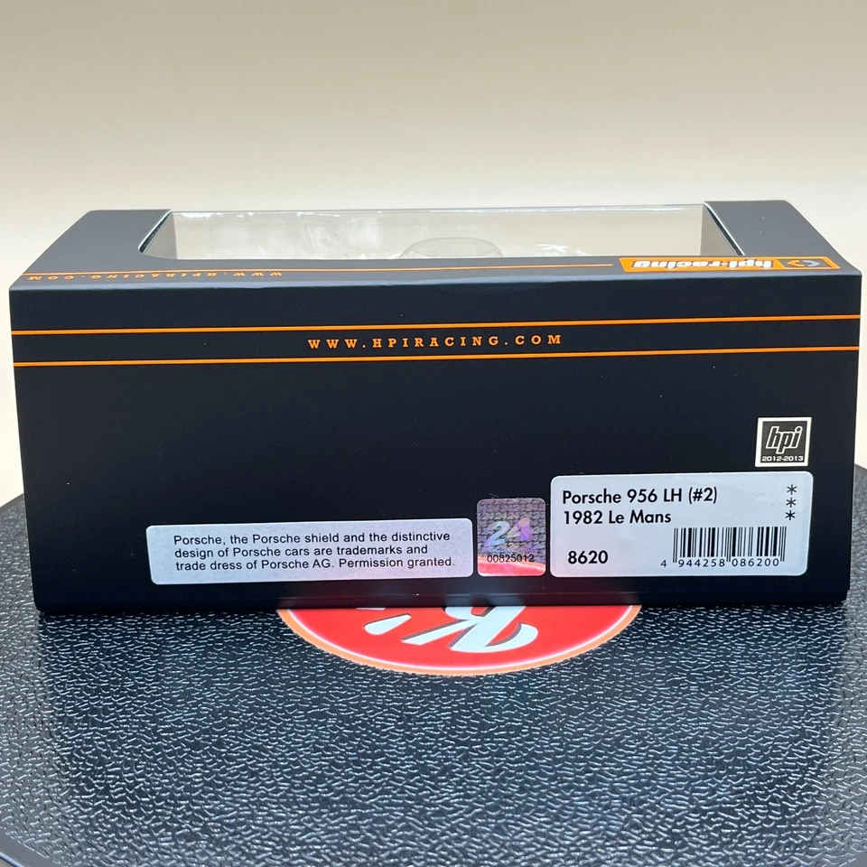 HPI 1/43 Porsche 956 LH 1982 Le Mans #2 resina modelo 8620 Foto 4 de 4
