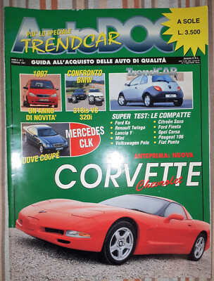 AUTO MAGAZIN DOC 2 1997 MERCEDES CLK ALFA 146 FIAT COUPE MINI VOLVO VILLENEUVE