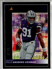 2023 Panini Chronicles Draft Picks Pinnacle Blue #10 Felix Anudike-Uzomah /99