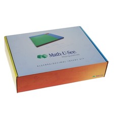 Math-U-See Manipulatives Algebra / Decimal Insert Kit