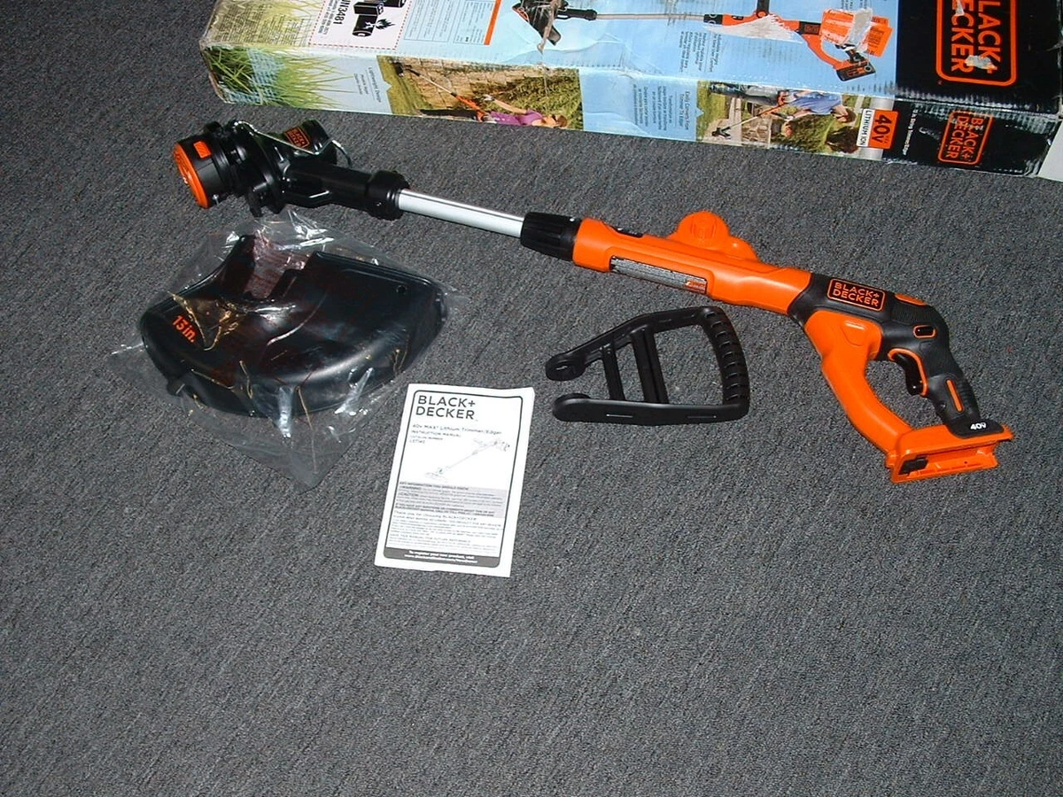 Black & Decker LST140 13 40V 13 STRING TRIMMER, Weedeater TOOL ONLY NO  BATTERY