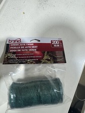 Bond Green Jute Twine 200' roll  337 Gardening Twine  NEW Nip