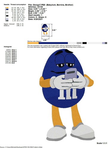 45+ UNIDAD USB PES COLECCIÓN DE DISEÑOS DE MÁQUINA DE BORDAR CARAMELO - Imagen 3 de 12