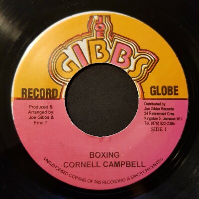 CORNELL CAMPBELL - BOXING (JOE GIBBS) 1981