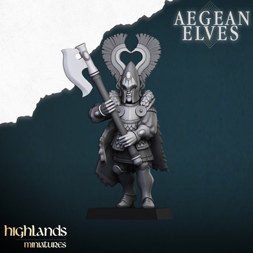 Highland Miniatures Aegean Elves Nemean Lions - Picture 8 of 14