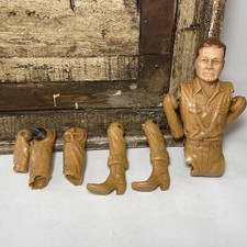 Vintage Johnny West Action Figure Louis Marx Toys Parts Repair