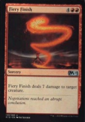 Fiery Finish (Core Set 2019)