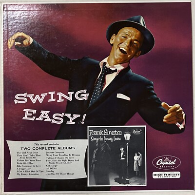 Frank Sinatra   Swing Easy Songs For Young Lovers W587 - LP Vinyl