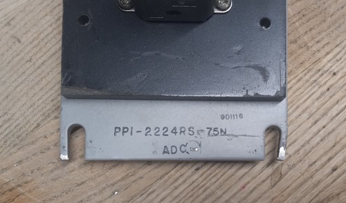 ADC PPI 2224RS-75N 48 PORT VIDEO PATCH PANEL BAY - Picture 2 of 4
