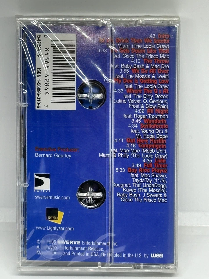 N2Deep -The Rumble-Swerve Entertainment 1998 Cassette New Sealed Rare - Image 2 of 3