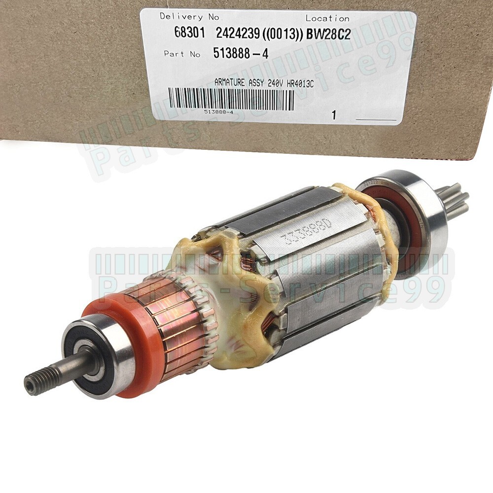 Genuine Armature Rotor 513888-4 For Makita Electric Hammer HR4003C