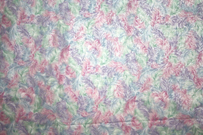 WINDSOR - FEATHERS IN PINK AND LAVENDER FROM HOFFMAN - 100% COTTON FABRIC