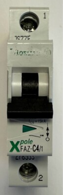 Klöckner Moeller Leitungsschutzschalter / ~230/400V / FAZ-C4/1