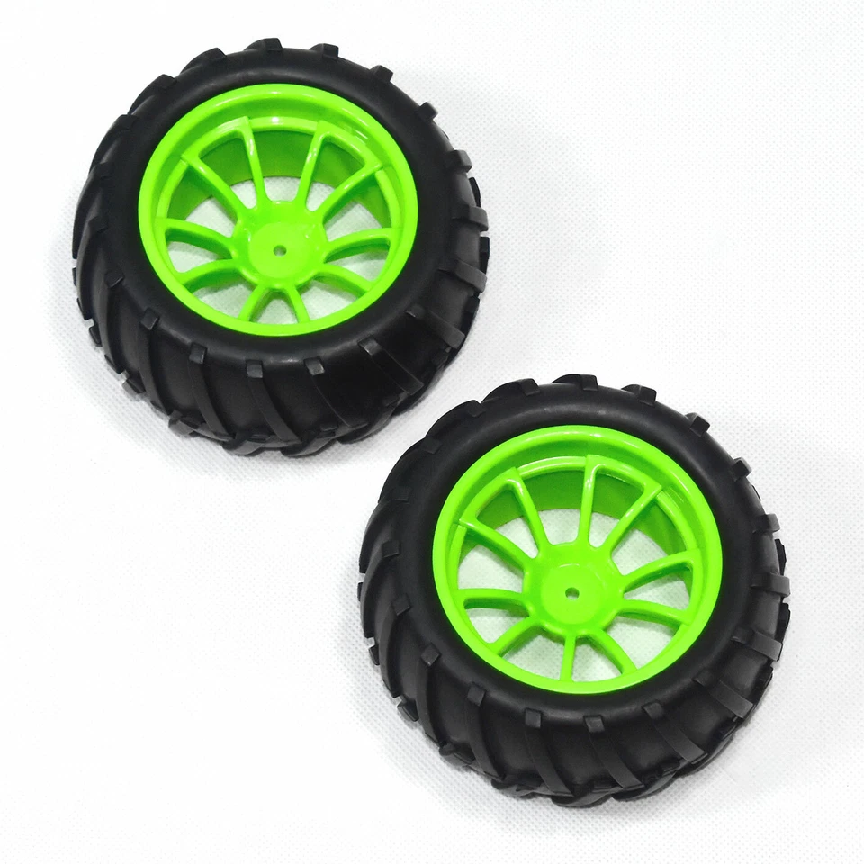 HSP part 08010 Wheel Complete 2P for HiMOTO HispeeD RC Model Truck 94108 94188  - Image 2 of 4