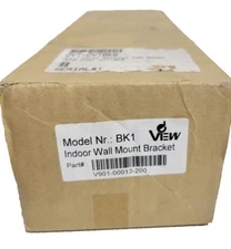 LOT OF 2 -Indoor Outdoor Wall Mount Security Surveillance Camera Housing BK1