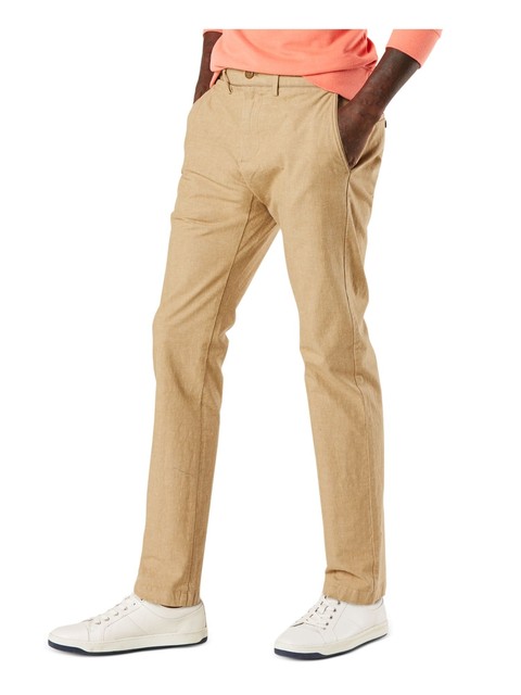 DOCKERS Mens Pants Beige Size 34x34 