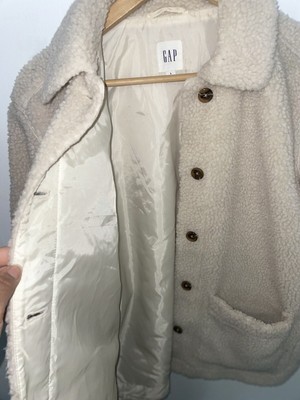 gap sherpa shirt jacket