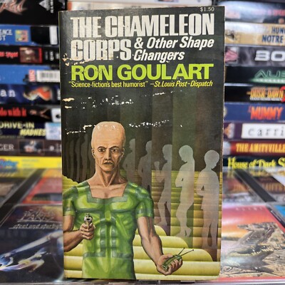 The Chameleon Corps & Other Shape Changers Ron Goulart 1974 Sci-Fi Paperback