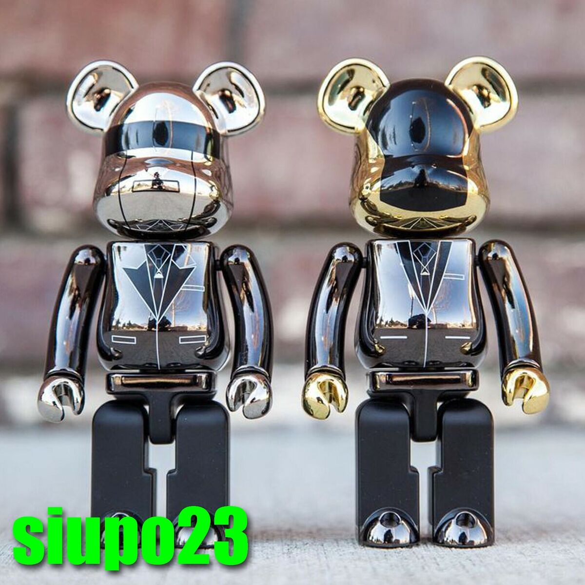 Medicom 200% Bearbrck ~ Daft Punk RAM Random Access Memories Medicom 200% Bearbrck ~ Daft Punk RAM Random Access Memories