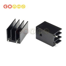 10pcs/50pcs 16X16X25mm TO-220 Heatsink Cooling Fin Radiator Aluminum Cooler