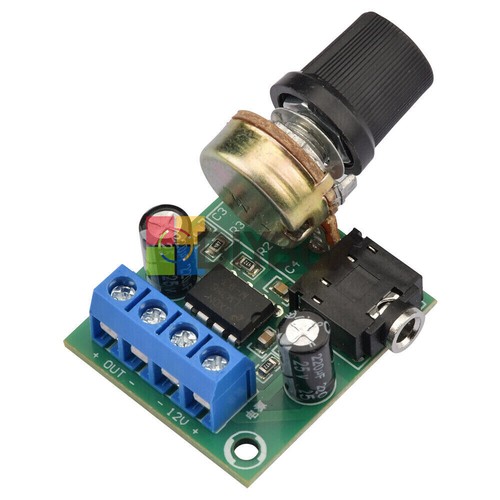 LM386 Mini Audio Amplifier Board Mono DC 3-12V 10W Volume Control Module DIY - - Picture 5 of 9