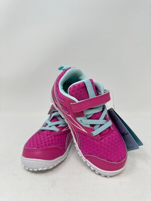 Reebok Infants Ventureflex Stride III Running Shoe- US:6, Pink/Breeze, J3(B572T)