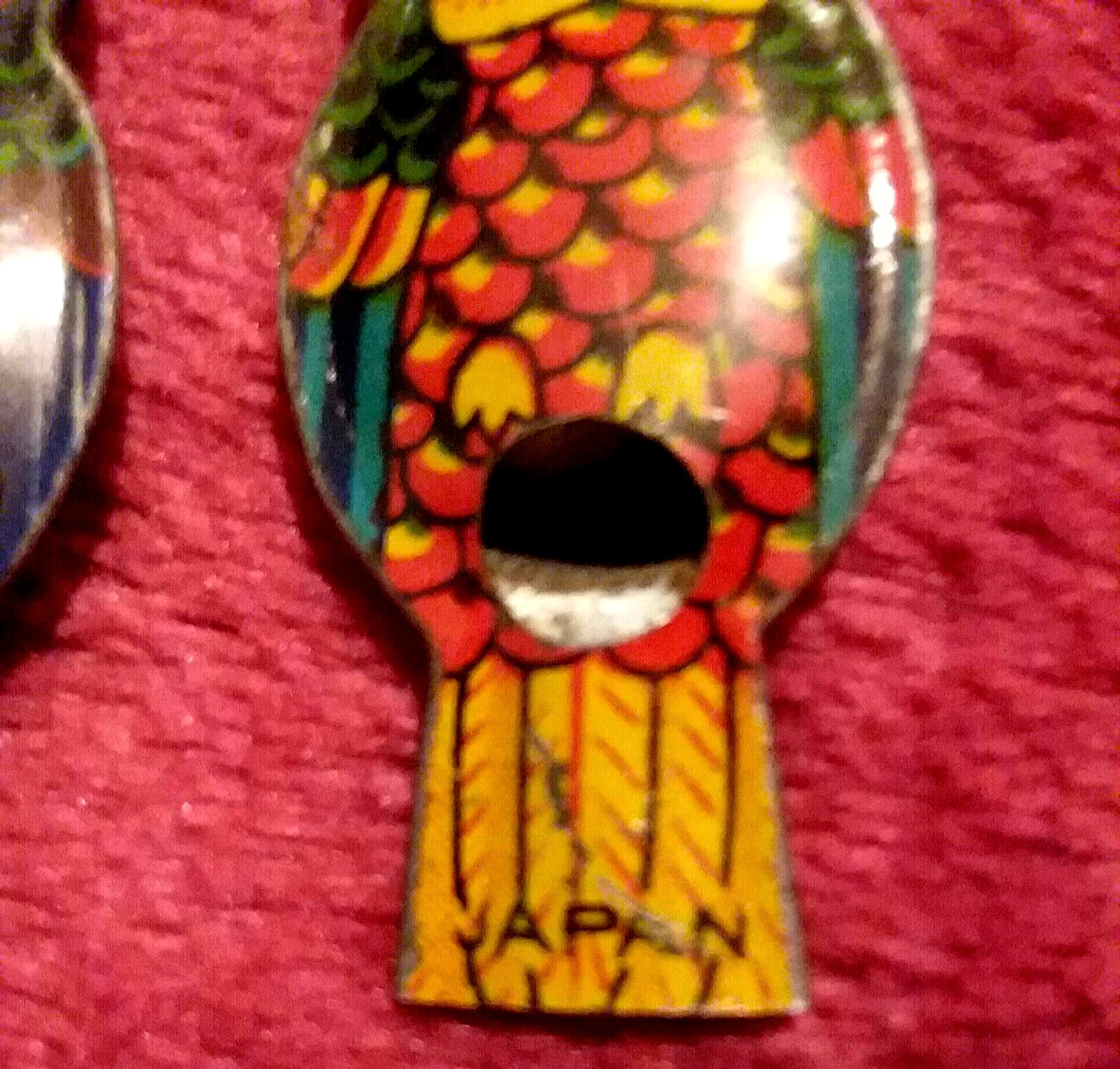 Two Vintage Owl Tin Whistles From Japan Detailed Colors Rare and Working eBay