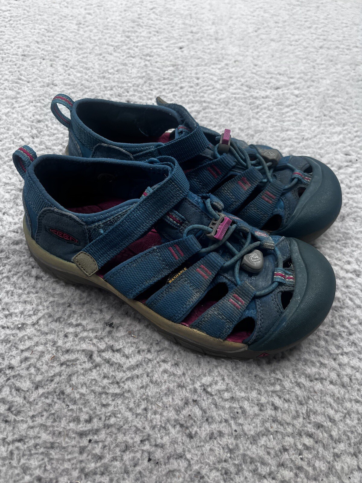 Sandali KEEN unisex ragazzo bambino Newport H2 giovani taglia 4 blu navy scarpe acqua