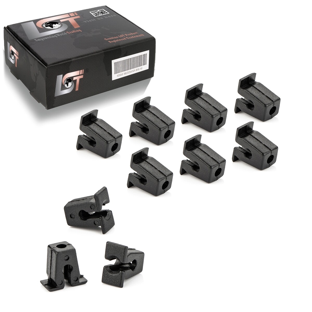 10x Expansion Nut Insert Nut Fasteners in the Engine Compartment for SKODA