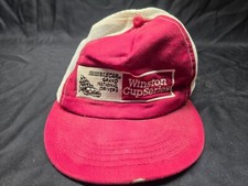 Vintage NASCAR WINSTON CUP SERIES Hat Snapback Trucker Mesh Cap - ONE SIZE USA