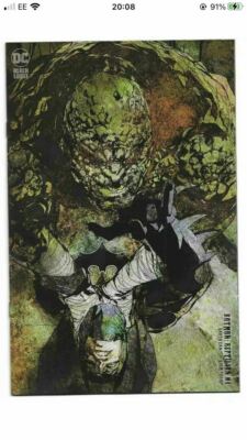 BATMAN REPTILIAN #1 COVER C 1:25 BILL SIENKIEWICZ VARIANT Bagged & Boarded NM