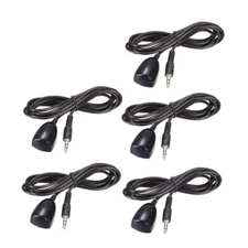 5pcs 3.5mm IR Remote Control Receiver Extension 1.5m 8-12m Receiving Distance
