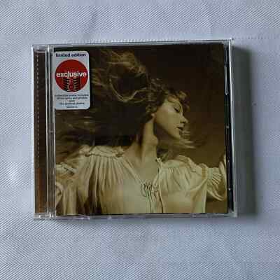 TAYLOR SWIFT FEARLESS TAYLOR'S VERSION CD TARGET EXCLUSIVE POSTER