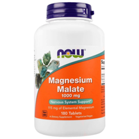 Now Foods Magnesium Malate 1000Mg 180 Tab