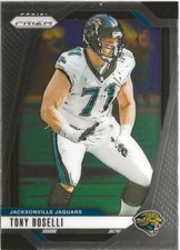 2021 Panini Prizm Tony Boselli #20 Jacksonville Jaguars HOF