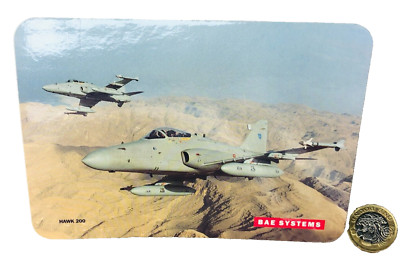 Aufkleber Flugzeug Hawk 200 BAE Systeme Flugzeug selten Vintage fliegend b ra
